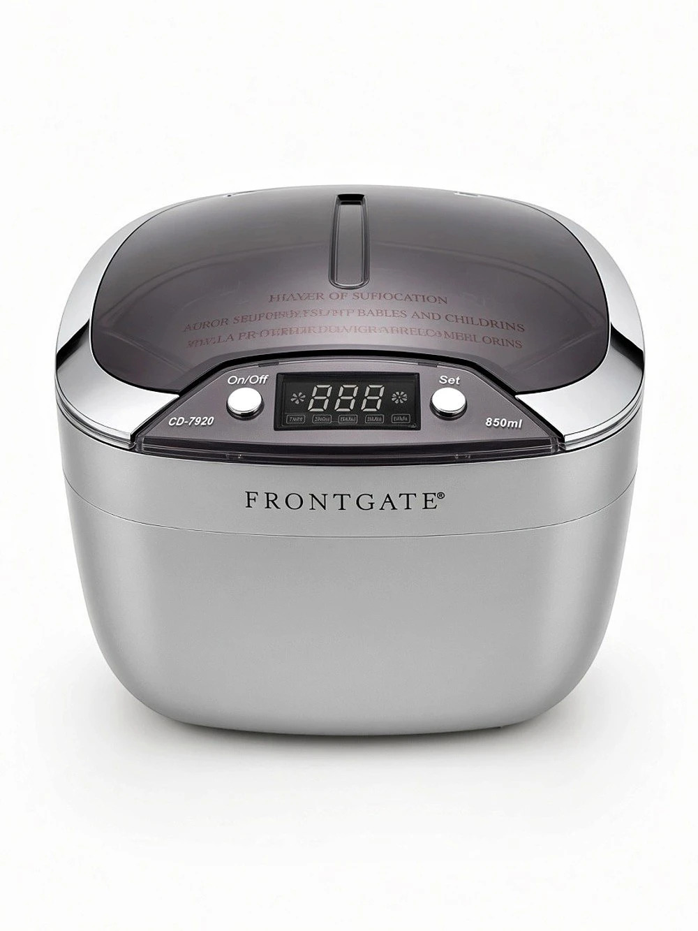 Brand New Frontgate Digital Ultrasonic Jewelry Cleaner CD-7920 Item 141734 NIB